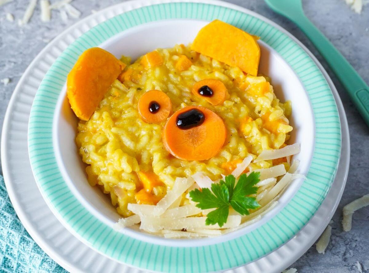 Süßkartoffel-Risotto für Kinder & Familie